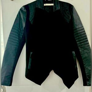Blanc Noir leather jacket